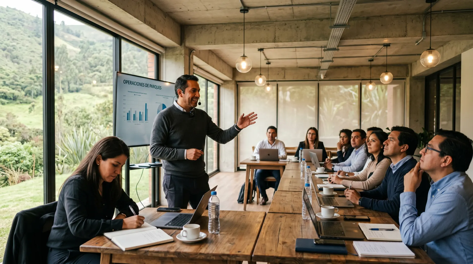 Workshop con líderes de parques